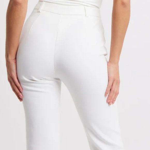 New White Wide Trousers - Picture 4 of 4